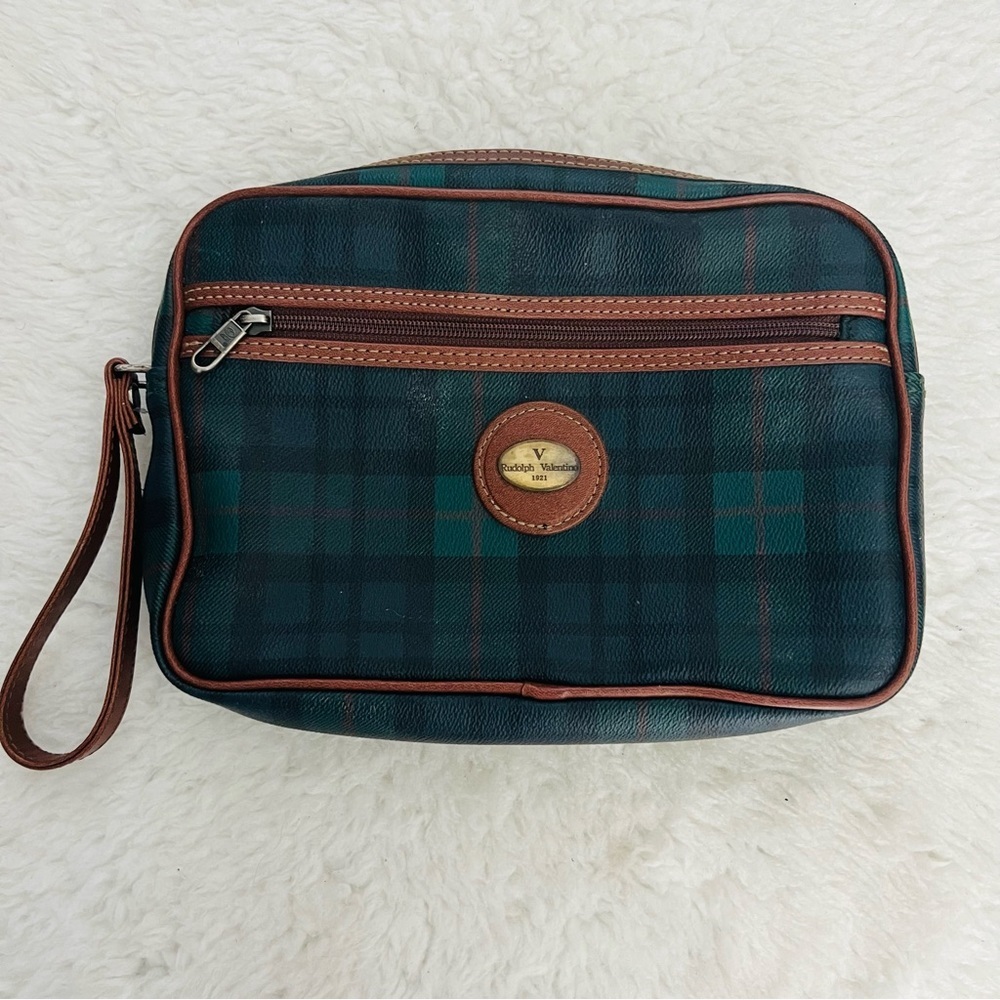 Rudolf Valentino Vintage Unisex Leather Pouch